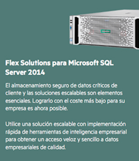 Flex solutions Microsoft SQL Server 2014